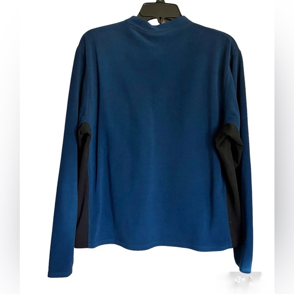 THE NORTH FACE Fleece Men’s Sweatshirt blue/Black 1/4 Zipper, Long Sleeve Sz XL - Picture 5 of 9